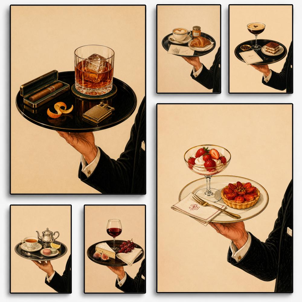 Vinyl Record Bar Tray Martini  - Home Bar Lounge avis et prix