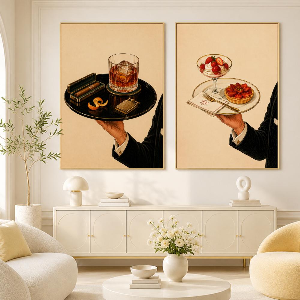 Vinyl Record Bar Tray Martini  - Home Bar Lounge avis et prix