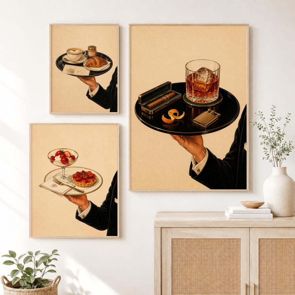 Vinyl Record Bar Tray Martini  - Home Bar Lounge avis et prix