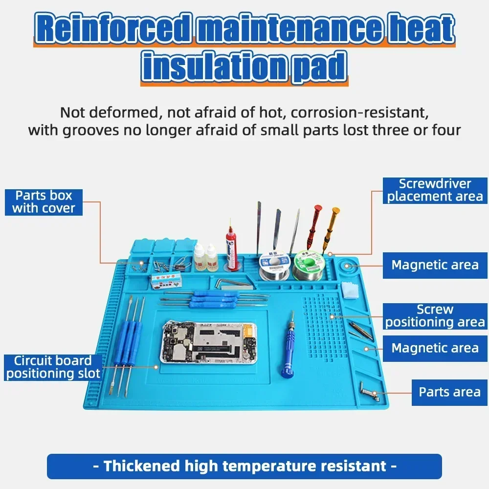 Heat Insulation Magnetic Silic - Bar Mat Rubber avis et prix