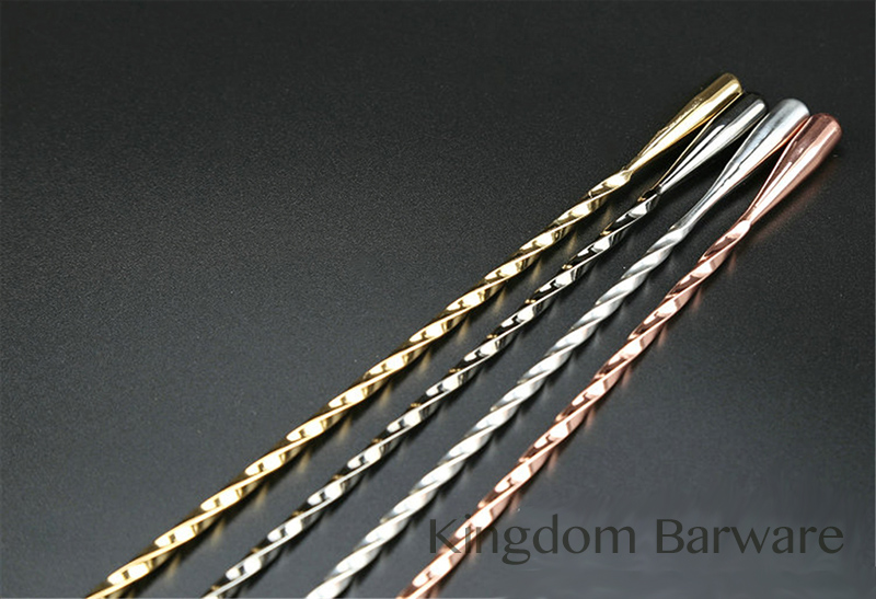 50cm Cocktail Bar Spoon 304 St - Bar Spoon Twisted avis et prix