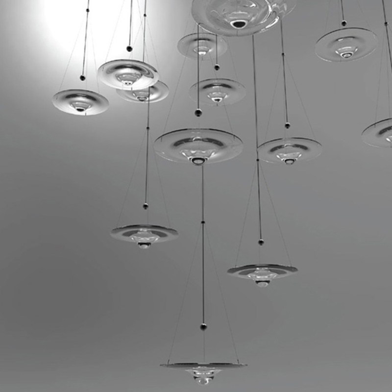 Flying Saucer Chandelier Minim - Home Bar And Counter avis et prix