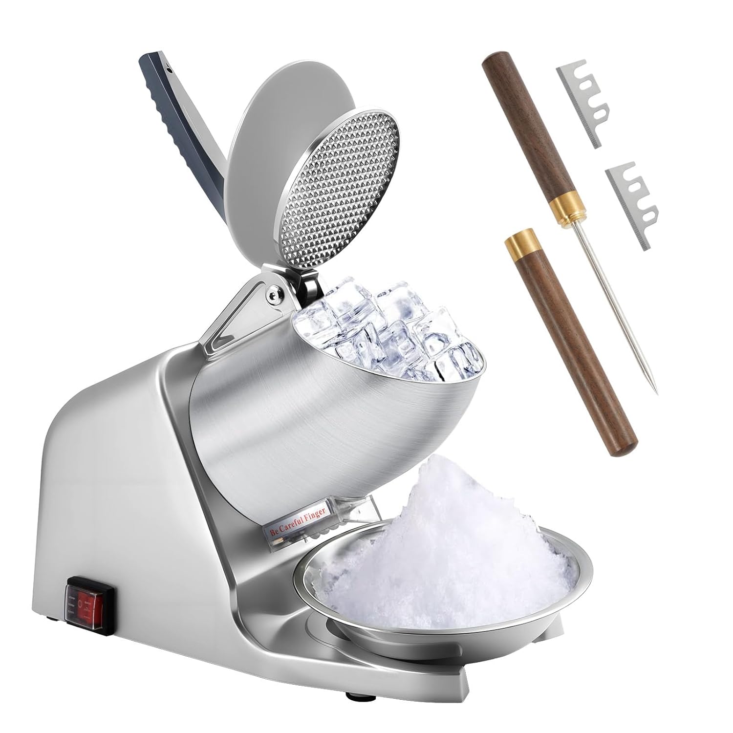 186lbs/h Dual Blade Ice Shaver - Ice Pick Pick avis et prix