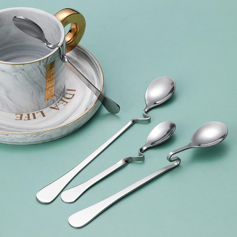 S-Shaped Twisted Handle Hangin - Bar Spoon Twisted avis et prix