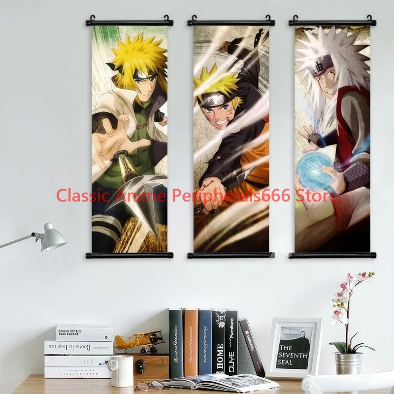Naruto Hanging Painting Canvas - Home Bar Set avis et prix