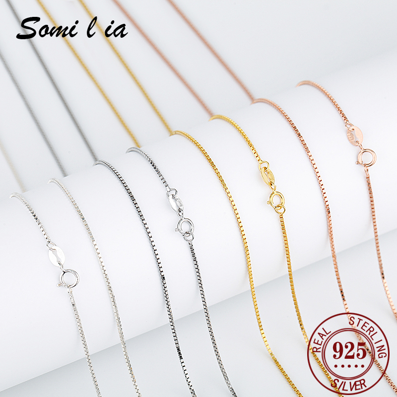 SOMILIA  Silver 925 Necklace B - Bar Cart Gold avis et prix