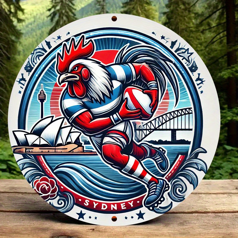 A vibrant Sydney Roosters wall - Home Bar Sydney avis et prix