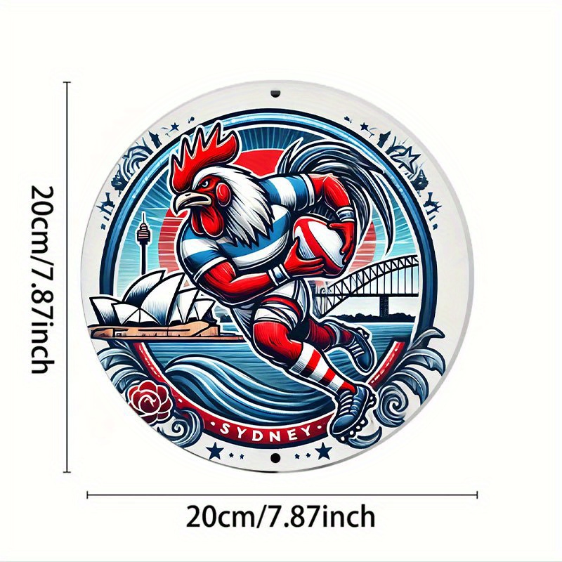 A vibrant Sydney Roosters wall - Home Bar Sydney avis et prix