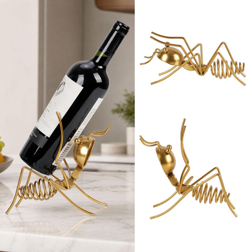 Solid Metal Wine Stand Unique  - Home Bar Stand avis et prix