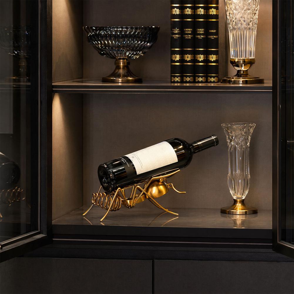 Solid Metal Wine Stand Unique  - Home Bar Stand avis et prix