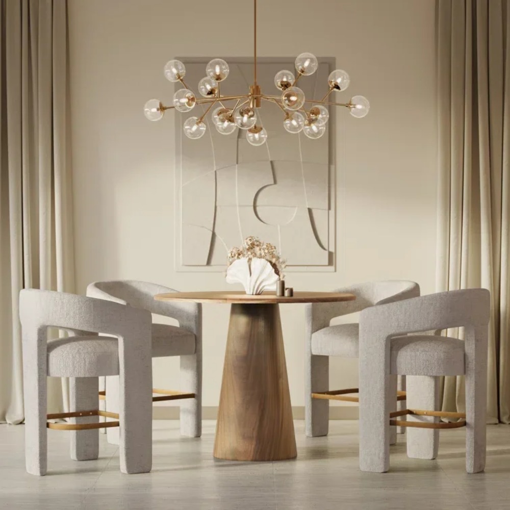 Modern Upholstered Counter Sto - Home Bar And Counter avis et prix