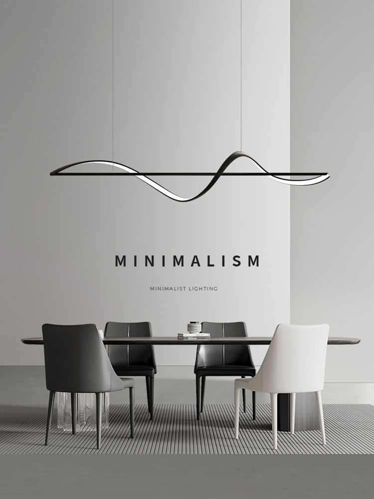 Modern Minimalism Curve Led Pe - Home Bar Word avis et prix