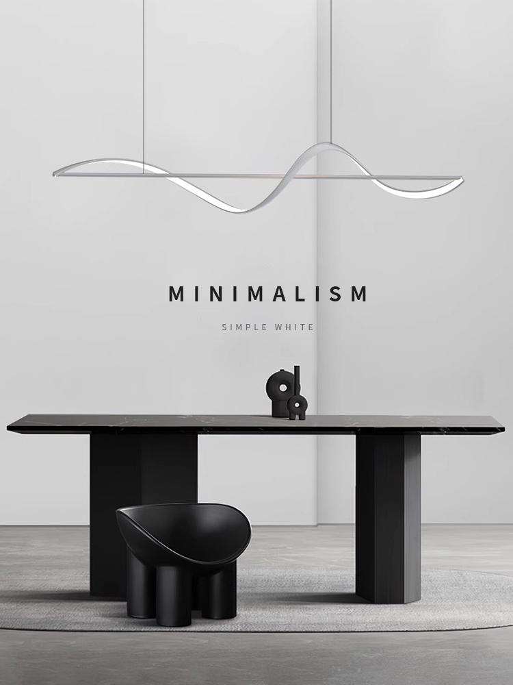 Modern Minimalism Curve Led Pe - Home Bar Word avis et prix