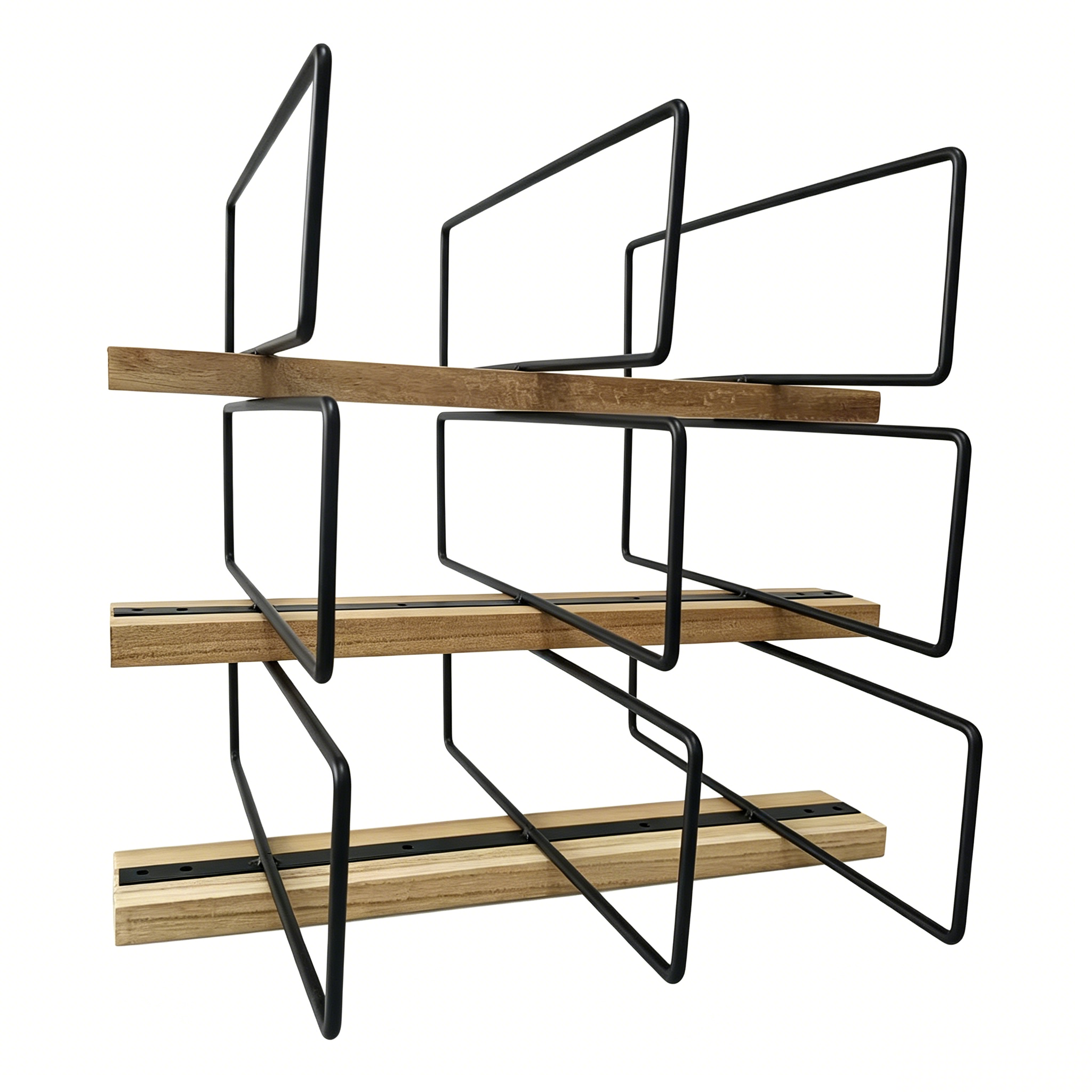 Wall-mounted Wood Wine Rack Ho - Home Bar Stand avis et prix