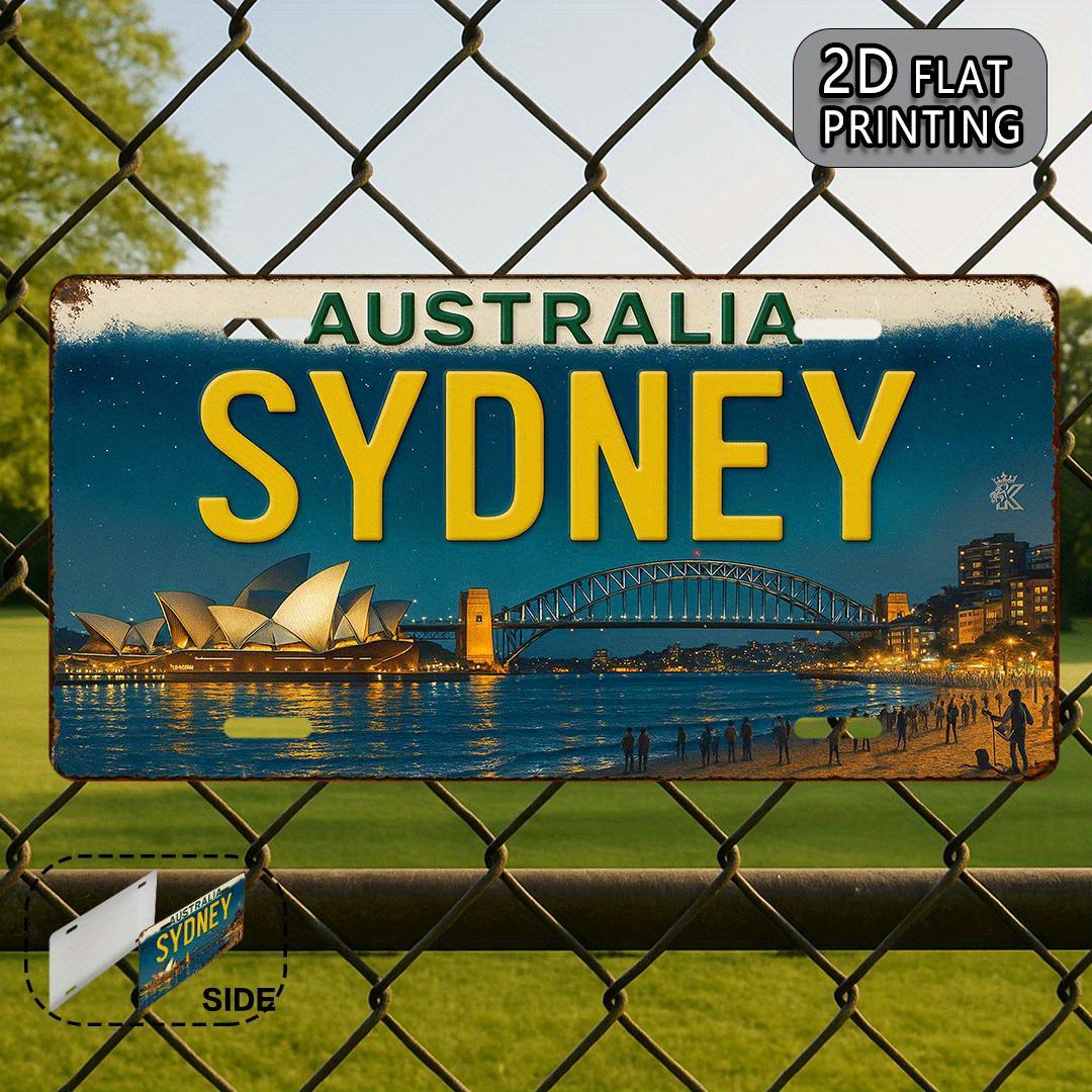 Australia Sydney License Plate - Home Bar Sydney avis et prix