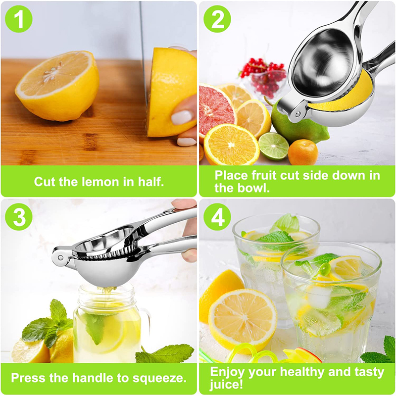 Manual Lemon Squeezer Zinc All - Citrus Juicer Bar avis et prix