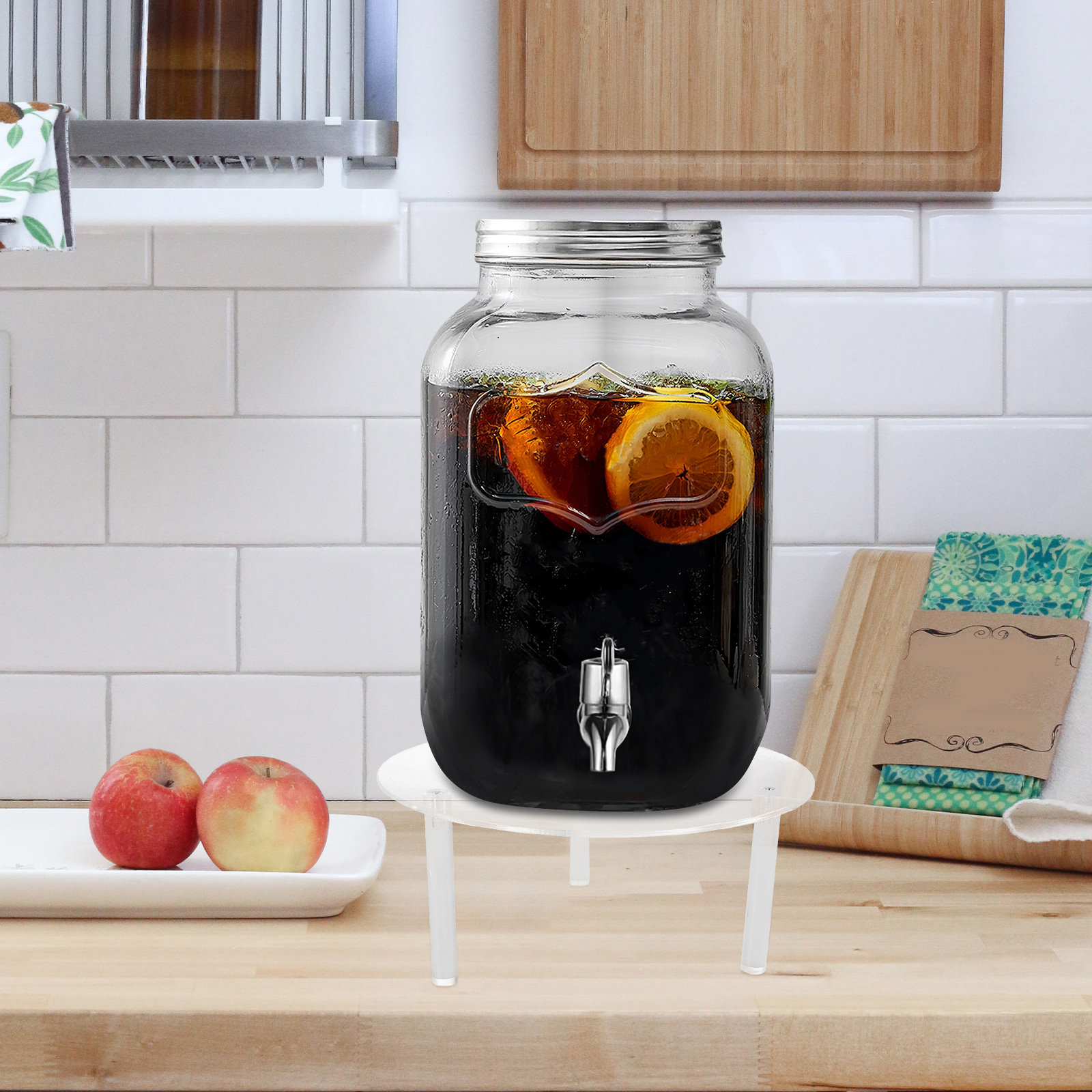 Acrylic Drink Dispenser Stand  - Home Bar Stand avis et prix
