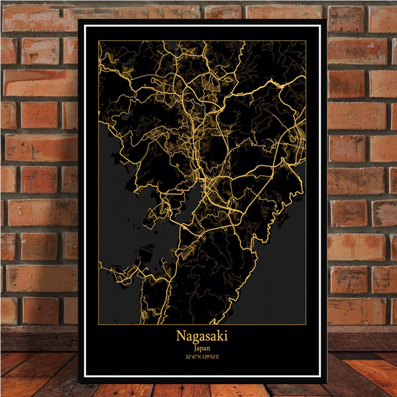Poster Prints Amsterdam Tokyo  - Home Barcelona avis et prix