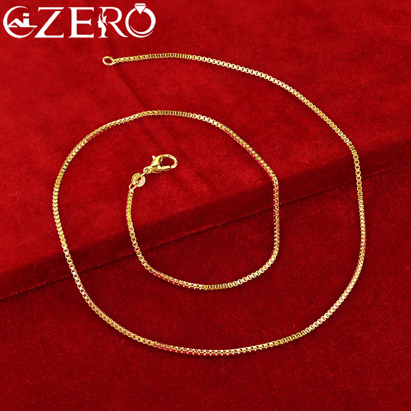 ALIZERO 18K Gold Necklaces 925 - Bar Cart Gold avis et prix