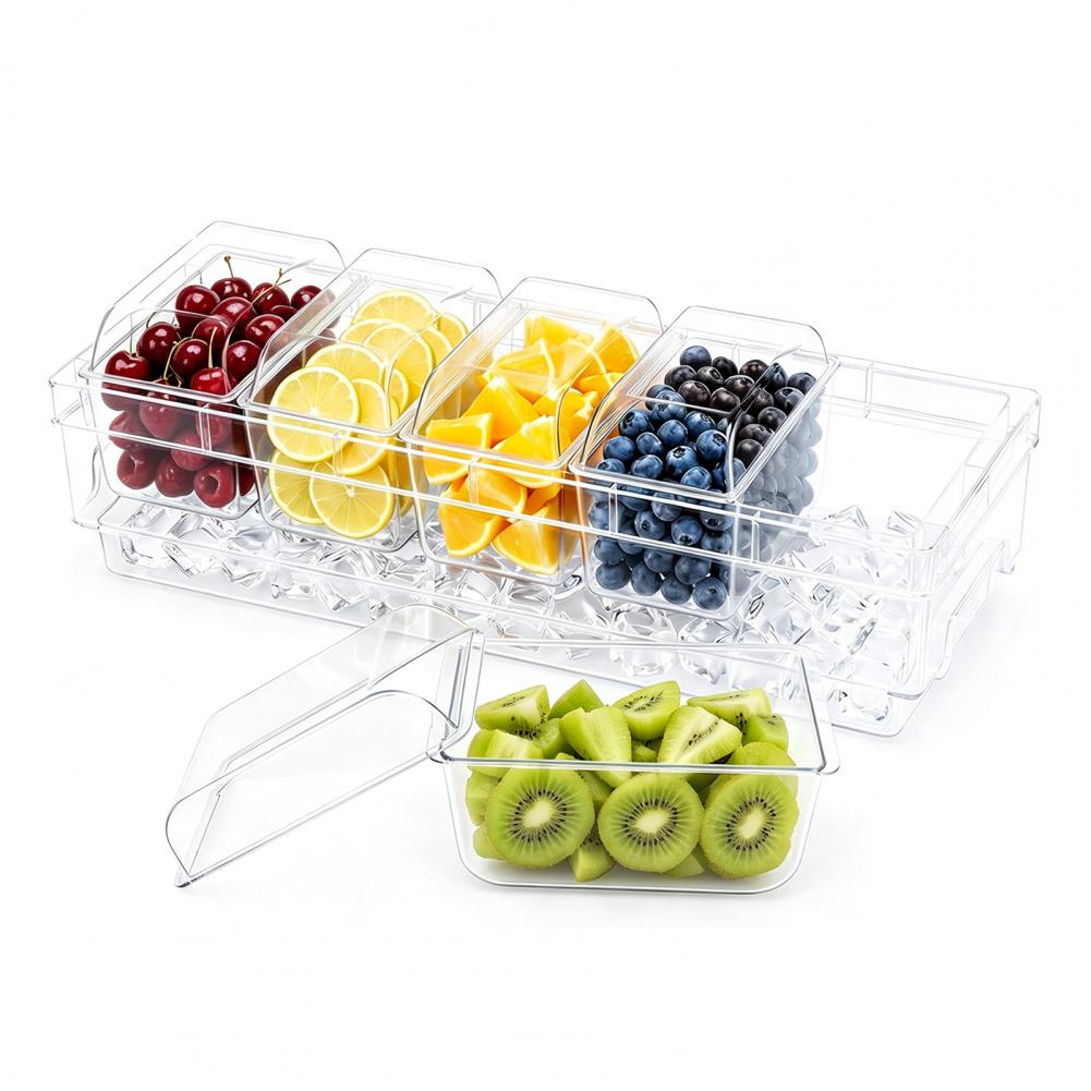 2026 Taco Bar Serving Set for  - Garnish Tray Set avis et prix