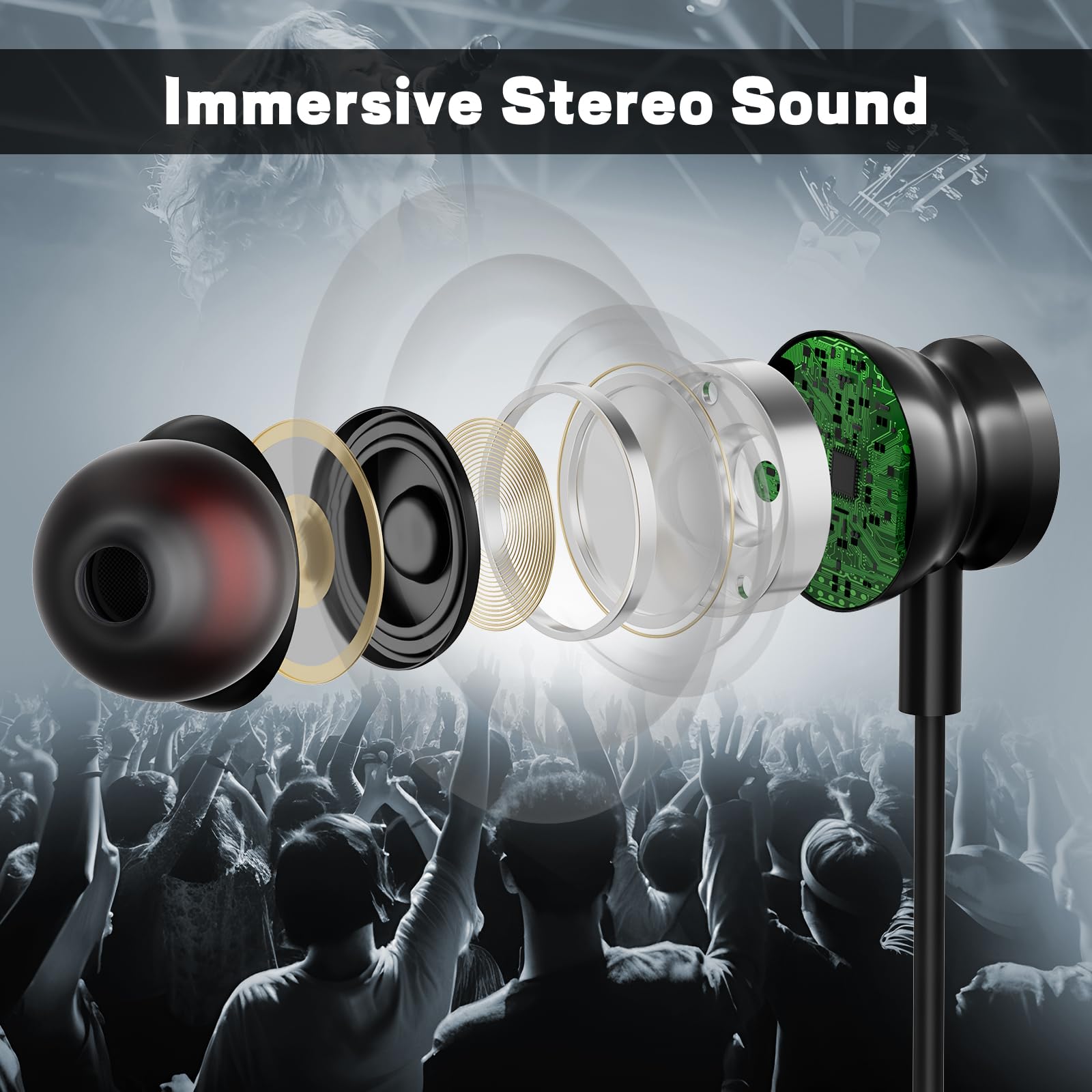 Type C Wired Headphones 3.5mm  - Home Bar Iphone avis et prix