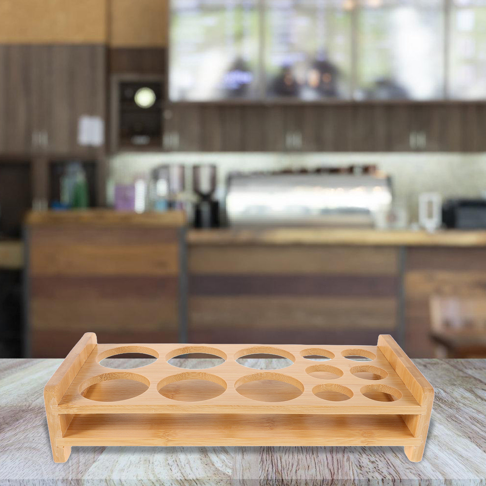 Bamboo Shot Glass Holder Organ - Home Bar Stand avis et prix