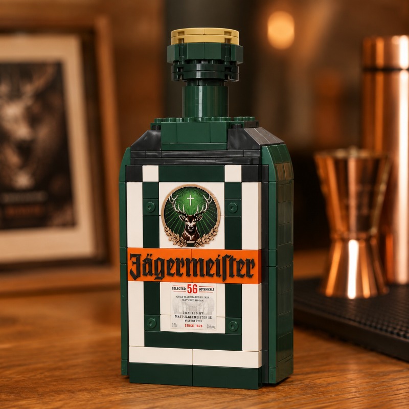 DIY Jagermeister Liqueur Bottl - Home Bar Set avis et prix