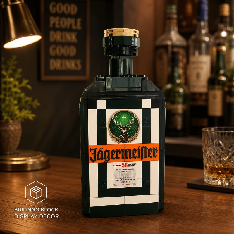 DIY Jagermeister Liqueur Bottl - Home Bar Set avis et prix