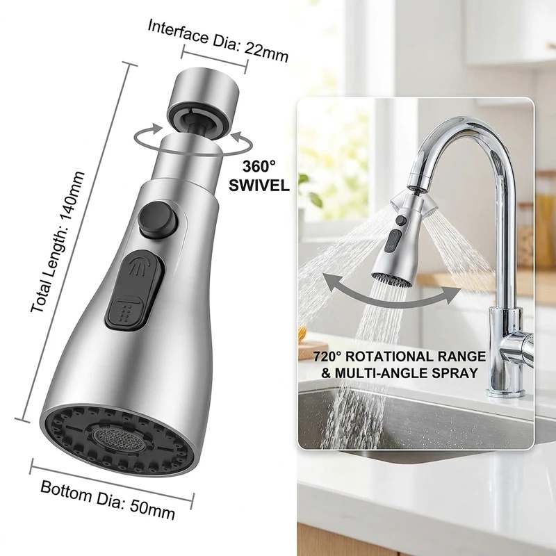 Universal 360° Rotate Kitchen  - Home Bar Sink avis et prix