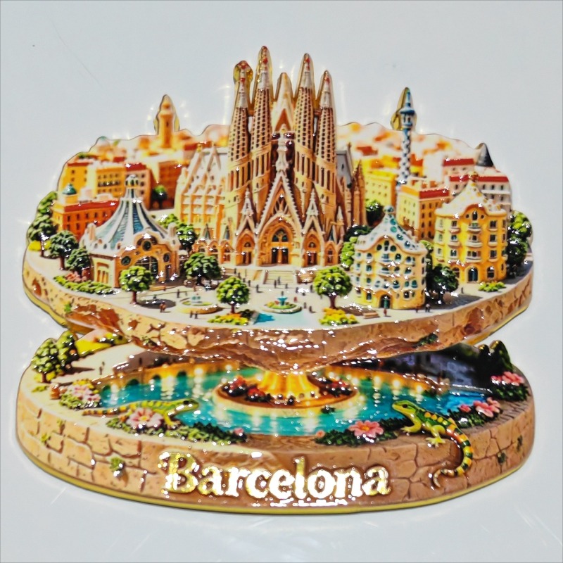 Spain Metal Fridge Magnets Bar - Home Barcelona avis et prix