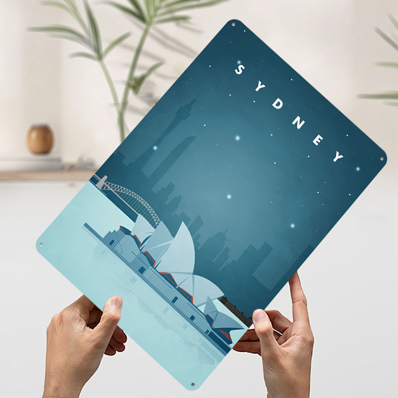 Sydney Travel Poster Customize - Home Bar Sydney avis et prix