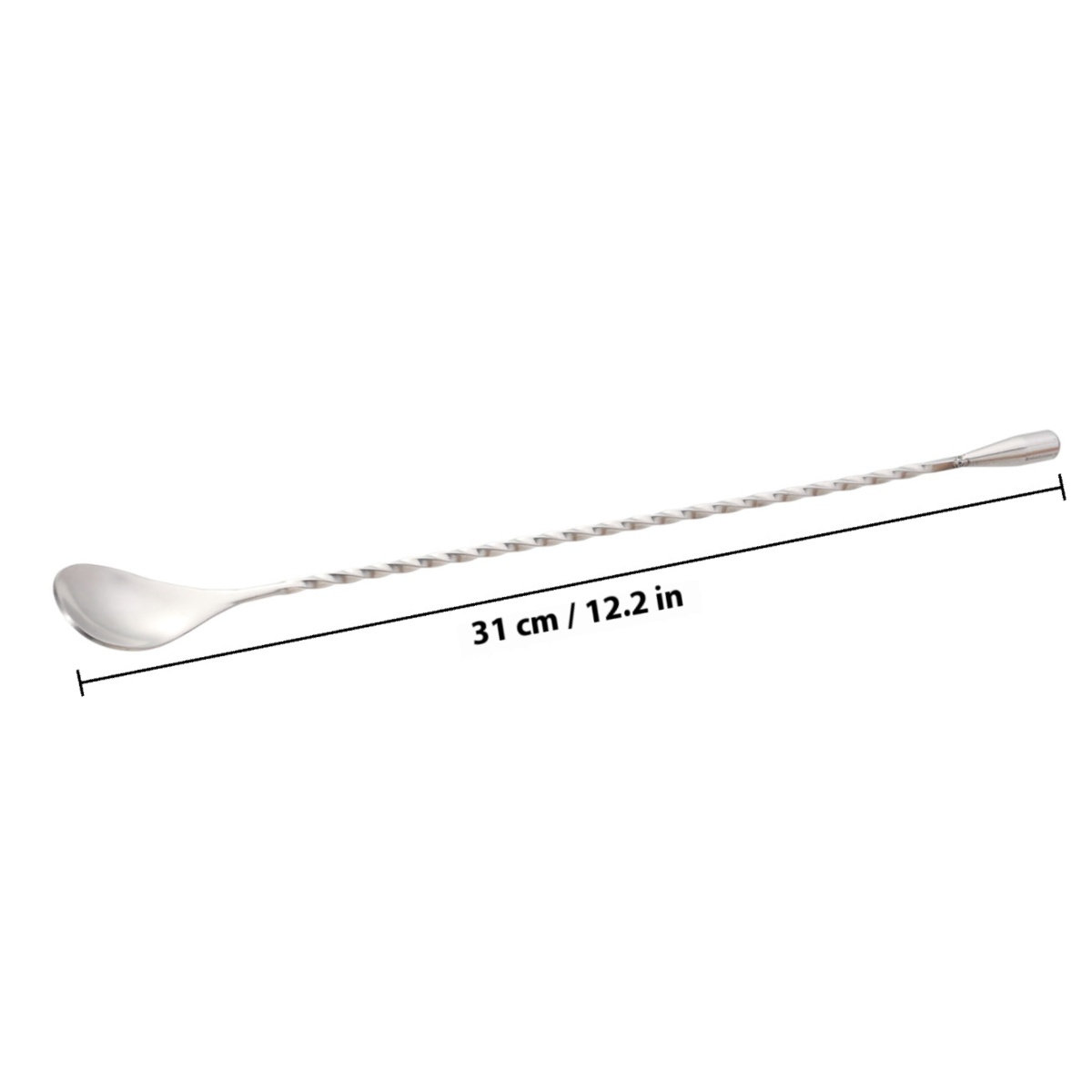 304 Stainless Steel Cocktail P - Bar Spoon Twisted avis et prix