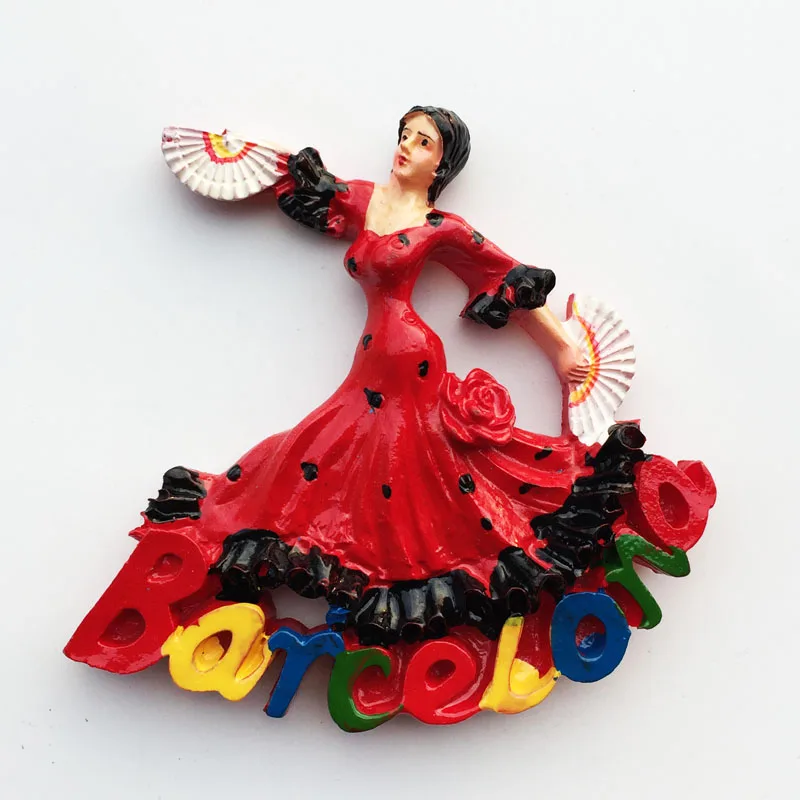 Spain Fridge Magnets Travellin - Home Barcelona avis et prix