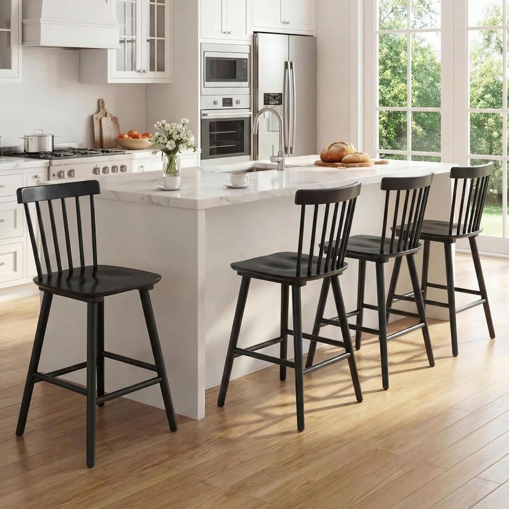 Set of 4, 26 Counter Height Wo - Home Bar And Counter avis et prix